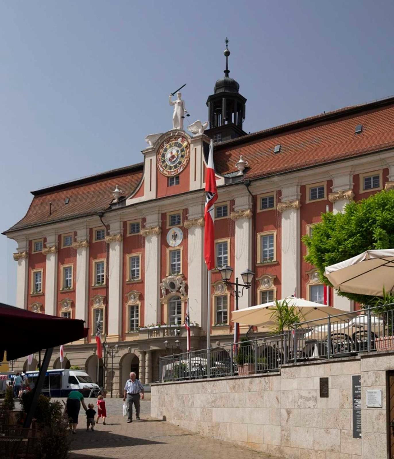 Hotel Garni Goldene Traube Bad Windsheim Exteriör bild