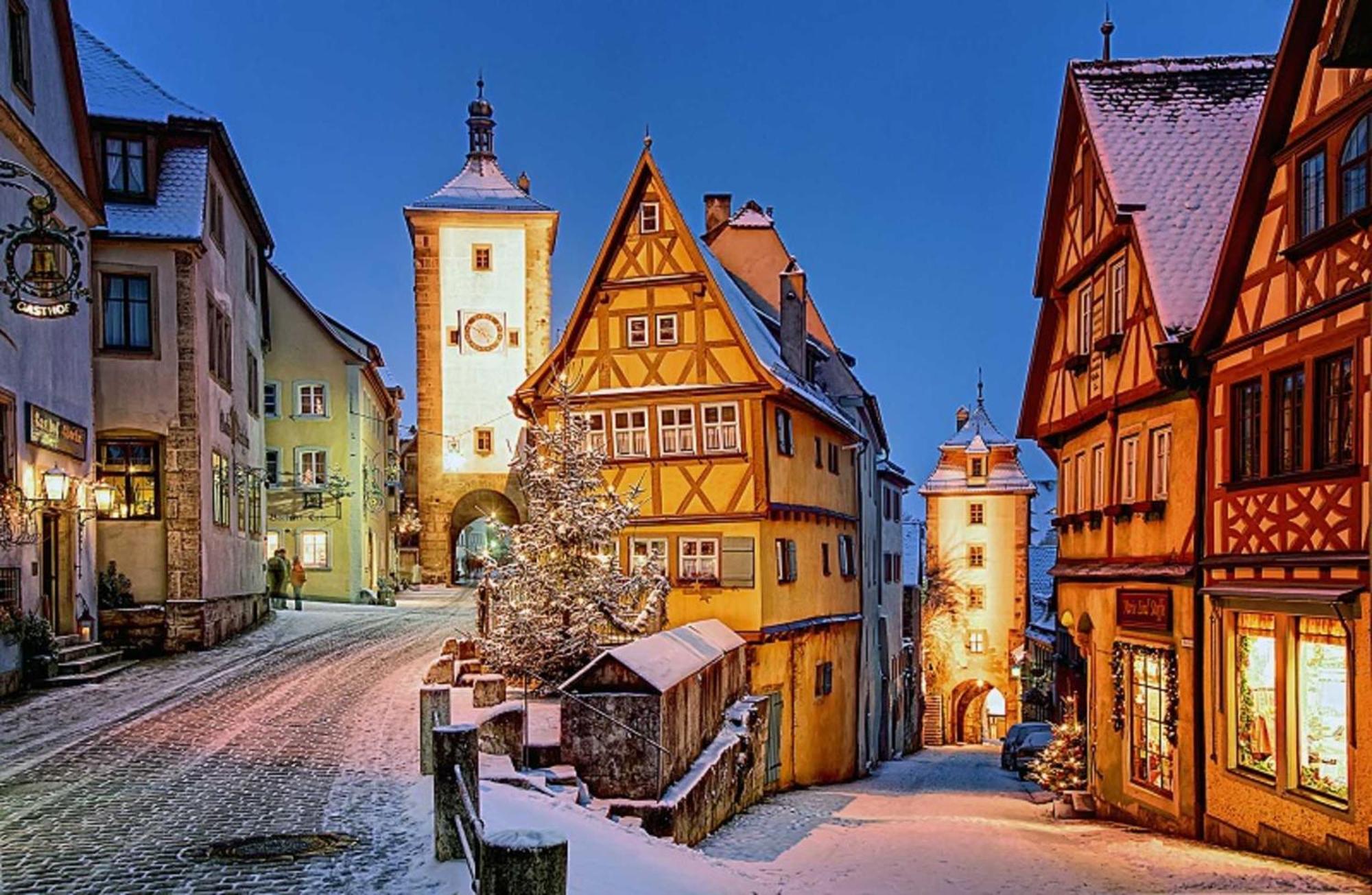 Hotel Garni Goldene Traube Bad Windsheim Exteriör bild